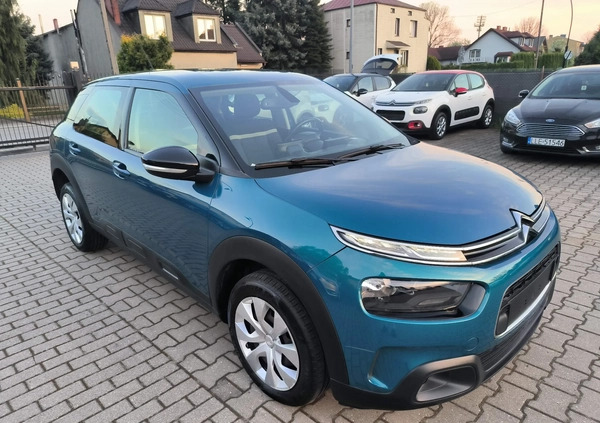 Citroen C4 Cactus cena 47999 przebieg: 132000, rok produkcji 2019 z Łęczna małe 596